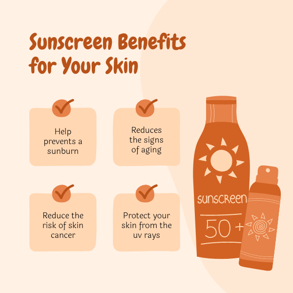 benefits of wearing sunscreen every day 