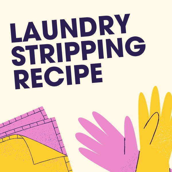 laundry stripping recipe