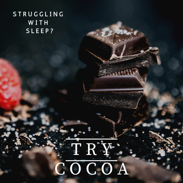does chocolate help you sleep